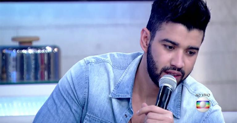 Na TV, Gusttavo Lima conta como está superando o fim do noivado com Andressa Suita