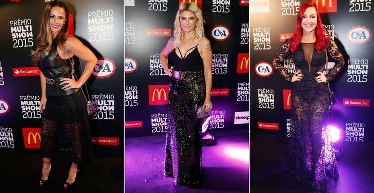 Artistas arrasam com seus looks em evento do Multishow