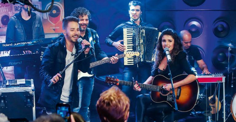 Paula Fernandes e Junior fazem dueto em ‘A Paz desse Amor’