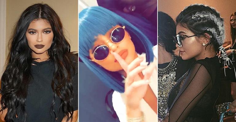 Camaleão! Confira 15 cabelos usados por Kylie Jenner em 2015