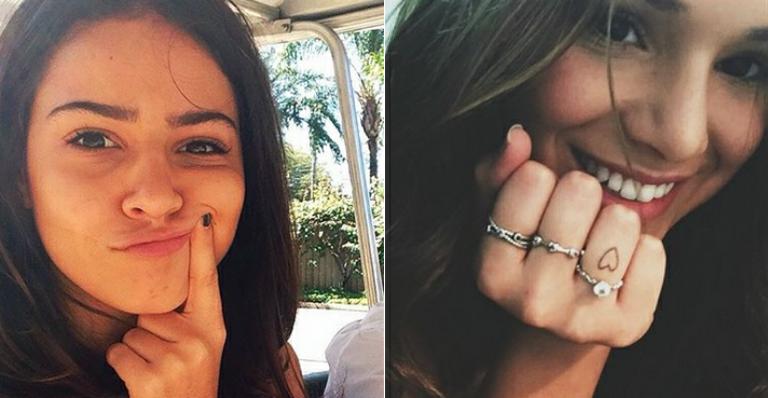 Giullia Buscacio comenta semelhança com Bruna Marquezine: “Nos achamos parecidas”
