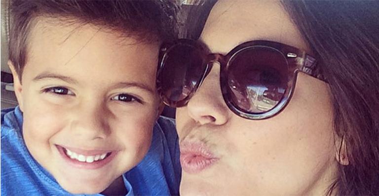 Juliana Knust festeja os cinco anos de seu filho, Matheus: ‘Meu mini muso’