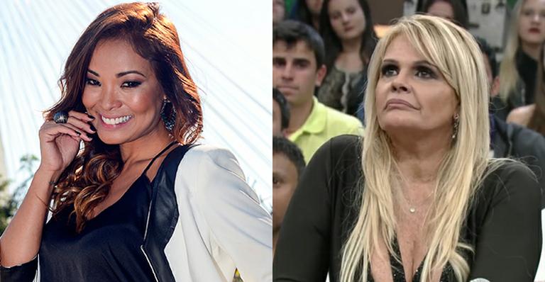 Com voo cancelado, Monique Evans e Carol Nakamura mostram confusão em aeroporto