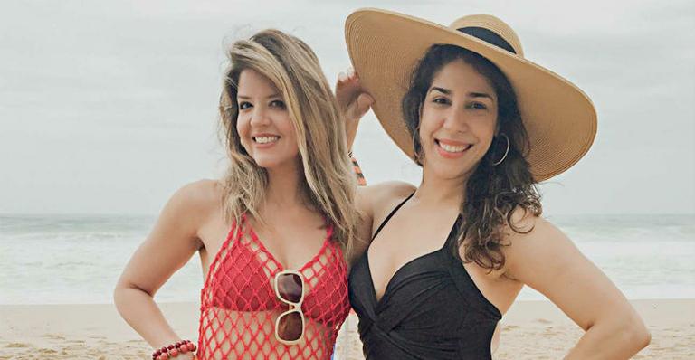 Mariana Santos e Cristiana Pompeo: musas do ‘Zorra’ em gravação