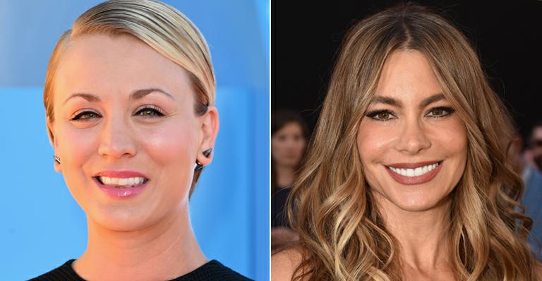Kaley Cuoco e Sofía Vergara dividem primeiro lugar na lista das mais bem pagas da TV americana