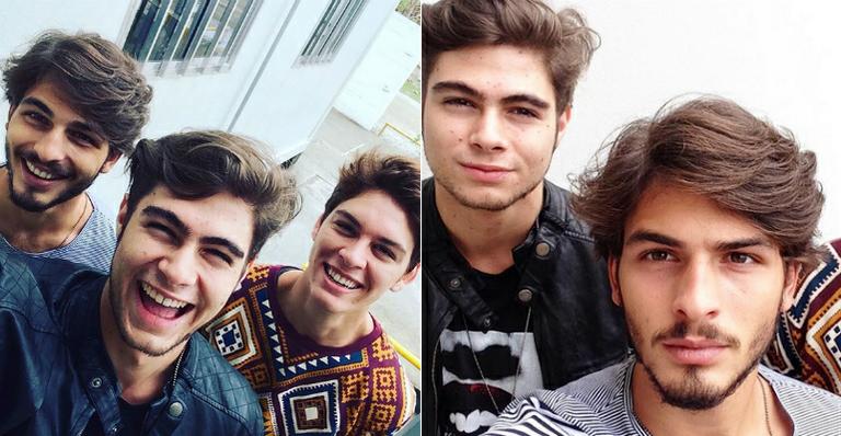 Rafael Vitti visita os amigos da nova temporada de ‘Malhação’