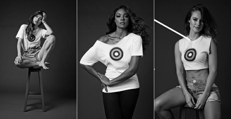 Maria Casadevall, Paolla Oliveira e outros famosos participam de campanha ‘O câncer de mama no alvo da moda”