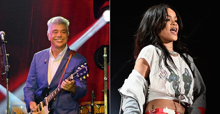 Lulu Santos revela que é fã de Rihanna: ‘É uma artista que me identifico’
