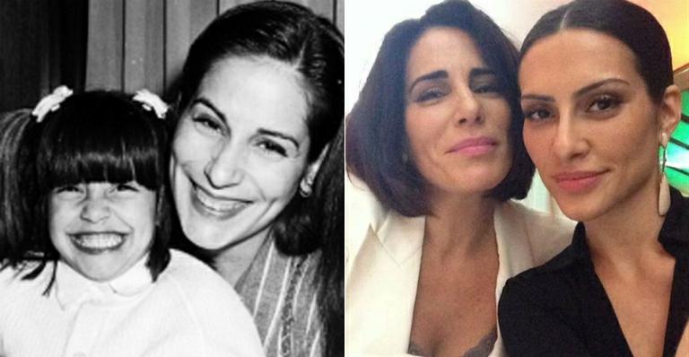 Do fundo do baú! Gloria Pires mostra foto de Cleo Pires na infância