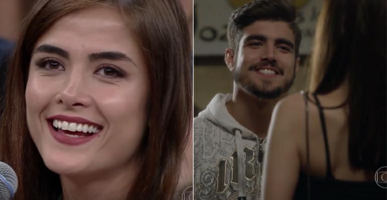 Maria Casadevall se derrete ao falar de Caio Castro: ‘Maravilhoso trabalhar com ele’