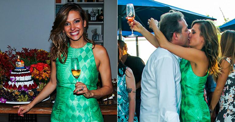 Luisa Mell comemora seus 37 anos com o amado, Gilberto Zaborowsky