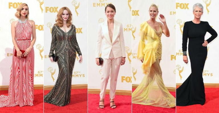 Emmy 2015: Veja os looks que brilharam no red carpet