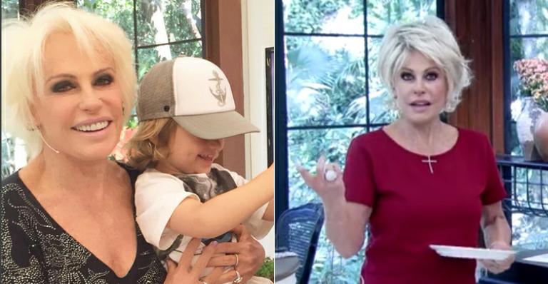 Ana Maria Braga muda o visual e surge com novo platinado