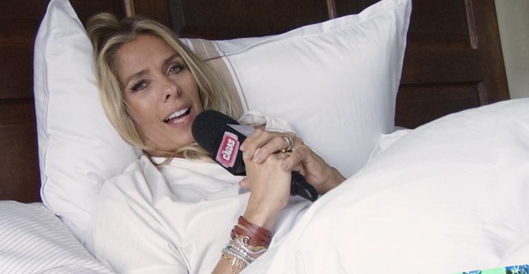 Adriane Galisteu e clã: relax em Nova York
