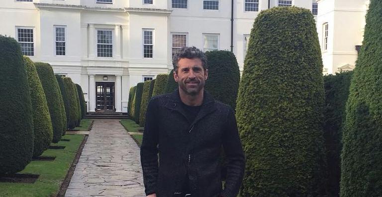 Patrick Dempsey está na Inglaterra para gravar ‘O Bebê de Bridget Jones’
