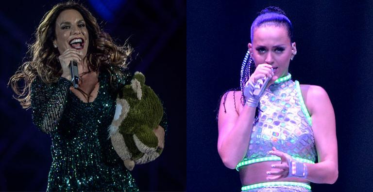 Banda de Katy Perry se prepara para show no Brasil assistindo a Ivete Sangalo: ‘Rainha do Brasil’