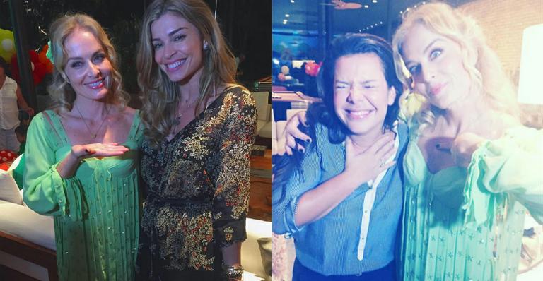 Angélica revive a Fada Bela na festa de três anos da filha Eva