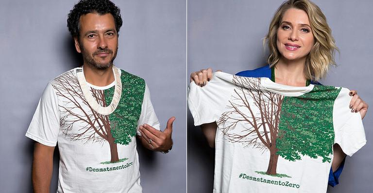 Ronaldo Fraga cria camiseta em parceria com ONG contra o desmatamento