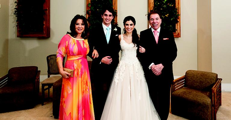 Emoção de Silvio Santos no ‘sim’ da filha Renata