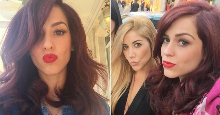 Sophia Abrahão adota um cabelo ruivo escuro; saiba tudo sobre o tom