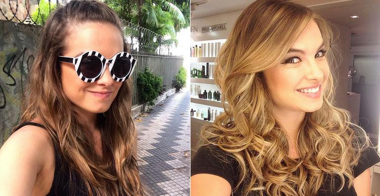Lua Blanco renova o cabelo e volta a ficar loira