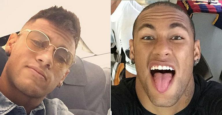 Com novo visual, jornal afirma que Daniel Alves raspou cabelo de Neymar