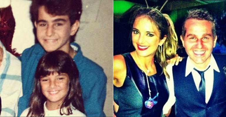 Afonso Nigro mostra foto da infância com Ticiane Pinheiro: “30 anos de amizade”
