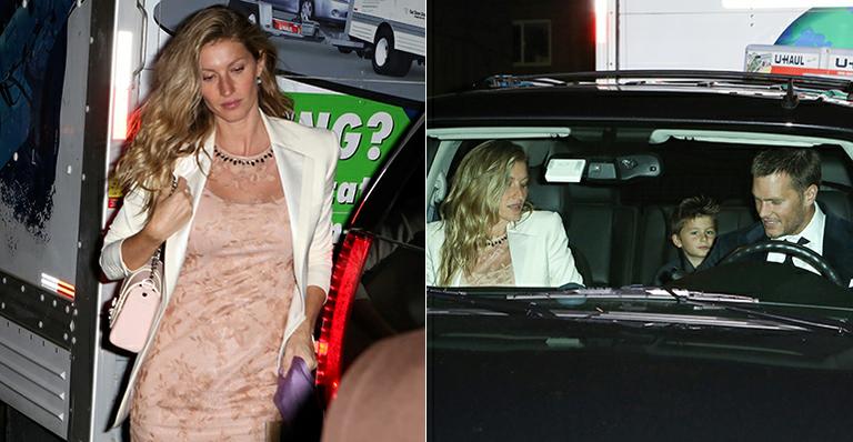 Com o marido, Gisele Bündchen marca presença no casamento da cunhada nos EUA