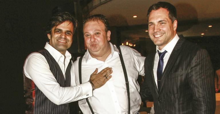 Daniel Boaventura e Erick Jacquin: encontro de moda