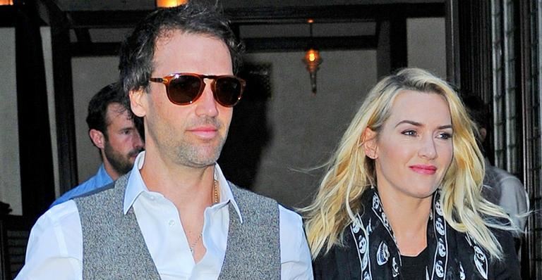 Kate Winslet comemora aniversário de 40 anos com o marido, Ned Rocknroll