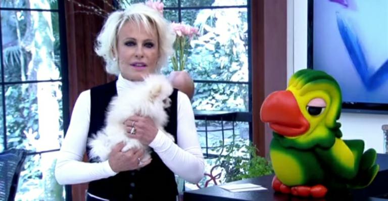 Ana Maria Braga mostra sua nova cachorrinha de estimação Paçoca: “Faz parte da minha família”