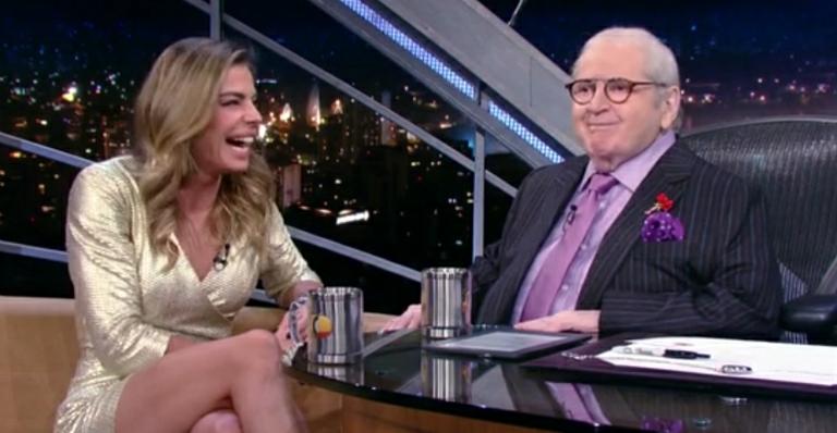 Daniella Cicarelli faz revelação inusitada para Jô Soares