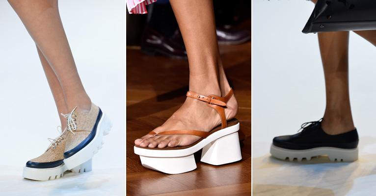 Flatform: sapatos plataforma prometem ser tendência de verão 2016
