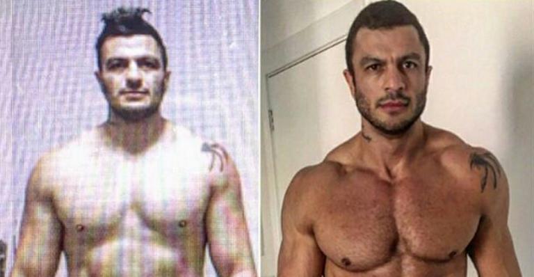 Kleber Bambam mostra antes e depois: “Todo mundo pode alcançar seu objetivo”