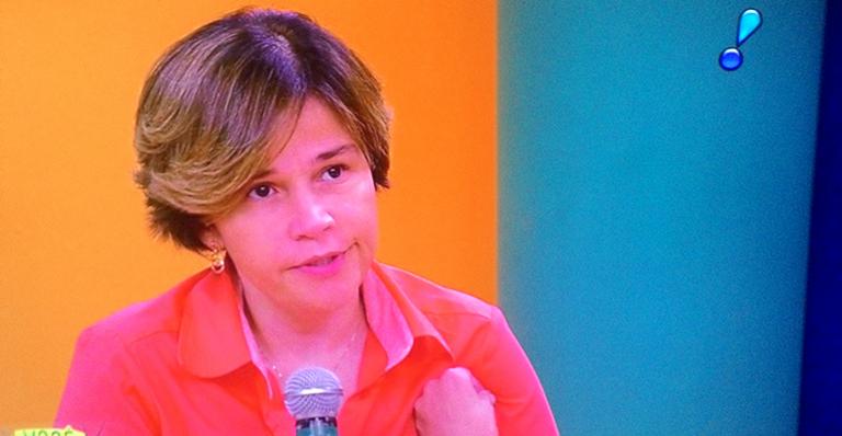 Cláudia Rodrigues abre o coração na TV e agradece ao diretor Maurício Sherman