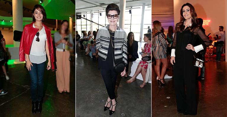 Famosos brilham no segundo dia da São Paulo Fashion Week; veja os looks
