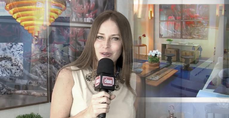 Gigi Monteiro mostra Lounge da CARAS na SPFW