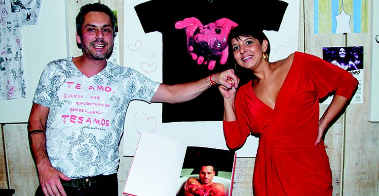 Alexandre Nero estampa a sua verve em camisetas