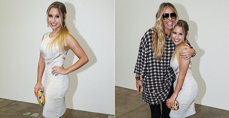 Aos 24, Carla Diaz rouba a cena nos bastidores da São Paulo Fashion Week