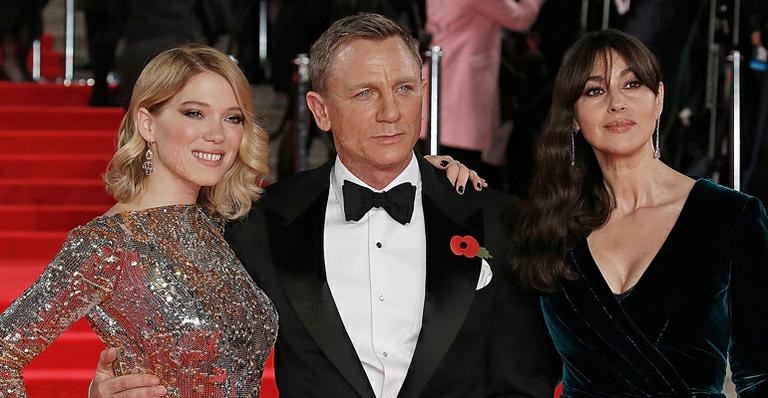 Daniel Craig brilha na estreia mundial do filme ‘007 Contra Spectre’