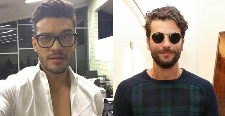 Ao lado de Bruno Gagliasso, Lucas Lucco exibe corpo sarado