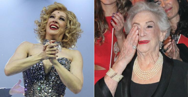Mãe de Claudia Raia se emociona na estreia do musical ‘Raia 30’ no Rio