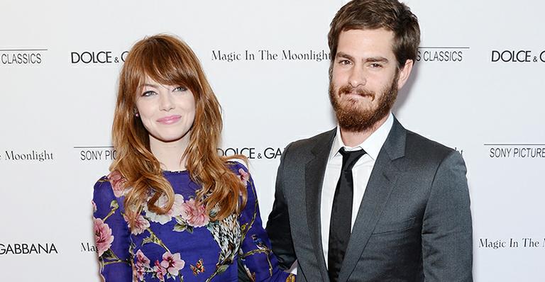 Emma Stone diz que sente falta do ex, Andrew Garfield