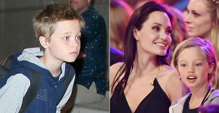 Shiloh, filha de Angelina Jolie e Brad Pitt, muda o visual e aparece com o cabelo mais curtinho