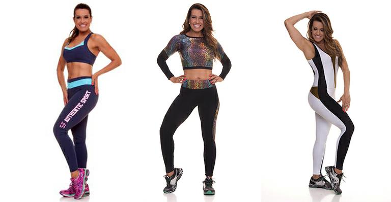 Solange Frazão lança linha de roupas fitness com peças limitadas
