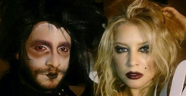 Rainer Cadete vira Edward Mãos de Tesoura em Halloween de Nova York