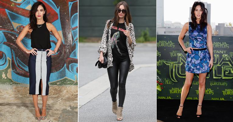 Inspire-se no estilo de Megan Fox com 30 looks da atriz