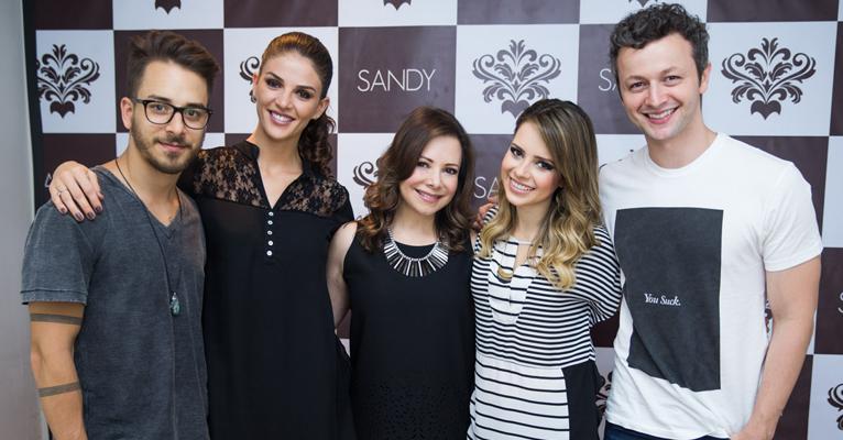 Sandy recebe Júnior, Monica Benini, Noely e Lucas Lima em show de nova turnê