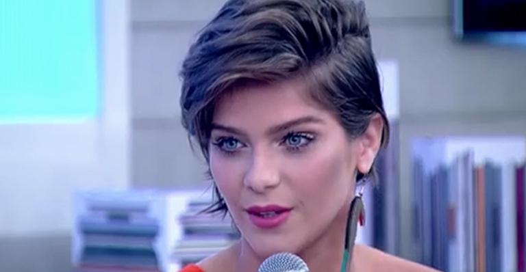 Isabella Santoni: “Atriz tem que ter desprendimento com seu cabelo”