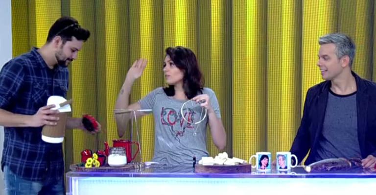 Video Show troca Ágata por assistente bonitão e Monica Iozzi faz piada: ‘Venha quando eu gritar’